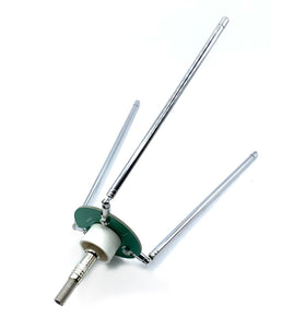 Wide Frequency GP Antenna 68-350MHz Adjustable Radiators High Gain Enhanced Transmission BNC Connector Umbrella Design