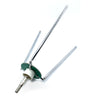 Wide Frequency GP Antenna 68-350MHz Adjustable Radiators High Gain Enhanced Transmission BNC Connector Umbrella Design