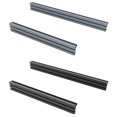 ENJOYWOOD 600mm/800mm 75 Type T Track Table Fence System Miter Saw Fence with Laser Measure for Woodworking Accessories 74" Bottom Width x 75 1/8" Top Width