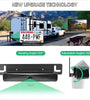Wireless Solar 5G WiFi HD 1080P Rear/Front License Camera with Built-in 4800mAh Battery Solar Powered Wifi Wireless Car Backup Camera for Car Van RVs