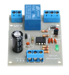 12V Automatic Water Liquid Level Controller Sensor Module Water Level Detection Sensor Pumping Drainage Protection Circuit Board