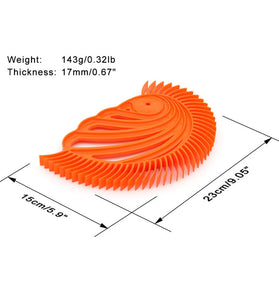 Alloy Feather Board ABS Fits 3/4 Inch Miter Slots Table Saw Accessories Safe Cutting Woodworking Design Lightweight