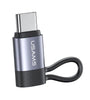 USAMS US-SJ677 AU17 PD30W iP to Type-C Aluminum Alloy Adapter Converter with Anti-lost Lanyard