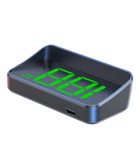 M2 KM/H / MPH HUD Car Head-Up Display GPS Speedometer Compass Car Dashboard Screen Universal GPS HD Car Look Up Display