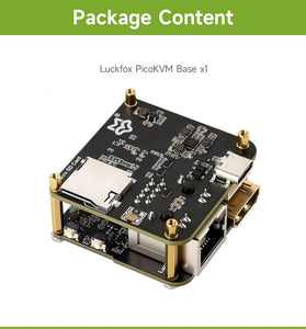 Luckfox PicoKVM IP KVM Remote Management Tool Supports 1080P 60fps HD Multimedia Interface Input Low Latency USB Emulation