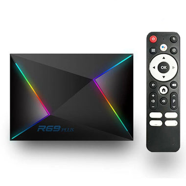 R69 PLUS 4+32G 3D 8K TV Box Android 14.0 Allwinner H728 Octa-core Support WiFi6 bluetooth5.0 Media Player HDR10 Set Top Box with Remote Control