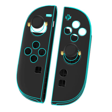 JYS JYS-NS2292 Switch2 Joycon Left and Right Handle+Joystick Caps Anti-slip Shockproof Silicone Protective Cover Precision Cutouts Easy Install Gaming Accessories