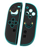 JYS JYS-NS2292 Switch2 Joycon Left and Right Handle+Joystick Caps Anti-slip Shockproof Silicone Protective Cover Precision Cutouts Easy Install Gaming Accessories