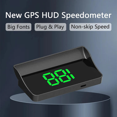 Car Head Up Display GPS Digital Speedometer HUD Windshield Projector KMH MPH Speedometer Compatible With All Cars Trucks Buses