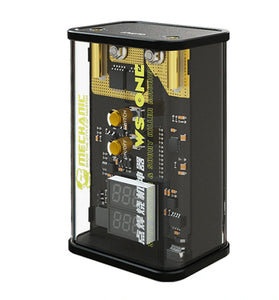 MECHANIC WS One Portable Pulse Spot Welding Box 10-gears 10000mAh Battery PCB Board Short Circuit Detection