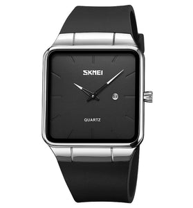 SKMEI Fashion Square Men Watch Simple Quartz Watch Waterproof Electronic Watch Casual Sport Wristwatches