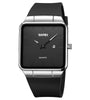 SKMEI Fashion Square Men Watch Simple Quartz Watch Waterproof Electronic Watch Casual Sport Wristwatches