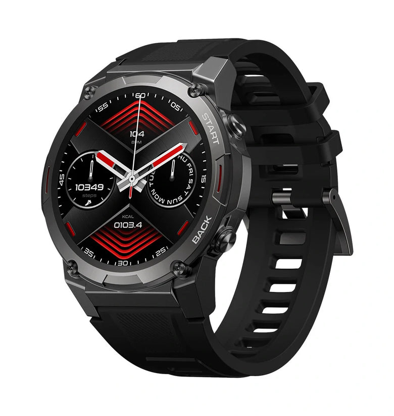 Zeblaze Vibe 7 Pro 1.43 inch AMOLED Display HiFi Phone Calls Military Grade Toughness Smart Watch 400mAh SpO2 Blood Oxygen Heart Rate