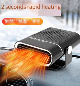 High-Quality Portable Car Heater Fan  Fast  Efficient  Reliable - Perfect for Tech-Savvy Car Owners