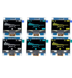 1.54 inch OLED Display LCD Screen Module Resolution 128*64 SPI/IIC Interface SSD1309 Driver