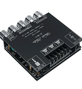 ZK-MT21 bluetooth 5.0 Subwoofer Amplifier Board 50WX2+100W 2.1 Channel Power Audio Stereo Amplifier Tone Board Bass AMP AUX