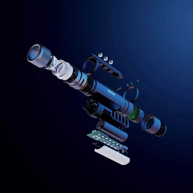 NEXTOOL 6-in-1 1000lm Dual-light Zoomable Alarm Flashlight USB-C Rechargeable Mobile Power Bank Magnetic Camping Work Light