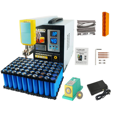 SUNKKO 738AL Spot Welding Machine New Upgraded Telescopic Arm Handheld Spot Welder 18650Battery Weld Precision Pulse Spot Welder
