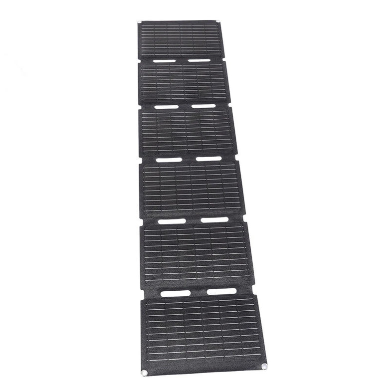20/40/60/80/100/120W Portable Solar Panel 2/3/4/5/6 Fold Monocrystalline Silicon Solar Panels 4-in-1 Interface for Camping RV Home