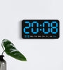 Large Display Led Digital Wall Clock Brightness Adjustable Voice Control Display Temperature Desktop Alarm Clock