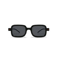 Fashion Retro Square Sunglasses UV400 Protection HD Sun Eyeglass for Outdoor Travel Driving with Case