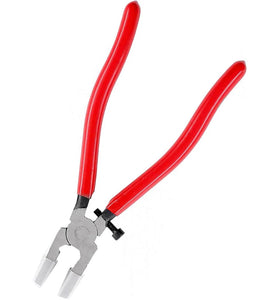 8PCS Glass Cutter Tool Kit Chrome Vanadium Steel Professional Glass Pliers Carbide Tip Cutter 0.079in to 0.787in Stained Glass Cutting Set