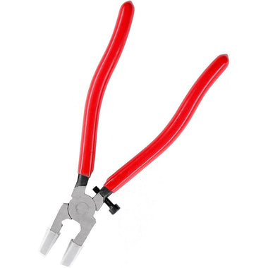 8PCS Glass Cutter Tool Kit Chrome Vanadium Steel Professional Glass Pliers Carbide Tip Cutter 0.079in to 0.787in Stained Glass Cutting Set