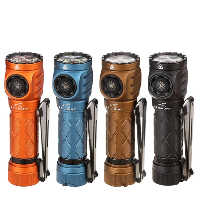 Skilhunt EKSTE EC150 Nichia LED 1350 Lumens AA 14500 Battery EDC Flashlight USB-C Rechargeable LED Mini Torch