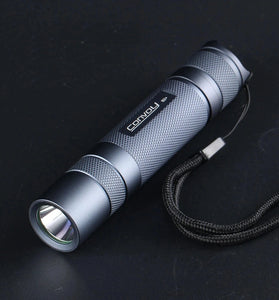 Convoy S2+ with 519A R9080 1240LM/High CRI 12 Groups 18650 Flashlight LED Torch Orange Peel Reflector DTP Copper Plate