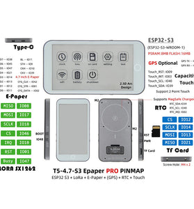 LILYGO T5-4.7-S3 Pro Epaper ESP32-S3 GSP Touch Screen Ink Display Development Board
