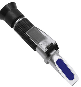 Handheld Refractometer Sugar Concentration Meter Densimeter 0-32% Brix Saccharimeter Sugar Tester Fruits Grapes ATC
