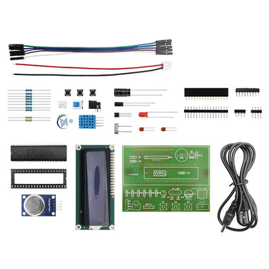 Air Quality Temperature Humidity Voltage Detection Kit Multi Gas Sensor Support MQ Series PCB Board Comprehensive Environmental Monitoring