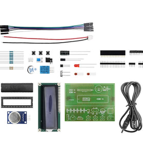 Air Quality Temperature Humidity Voltage Detection Kit Multi Gas Sensor Support MQ Series PCB Board Comprehensive Environmental Monitoring