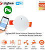 Tuya WiFi /Zigbe Human Presence Detector Smart Human Body PIR Sensor Radar Detector Microwave Motion Sensors Ceiling-mounted