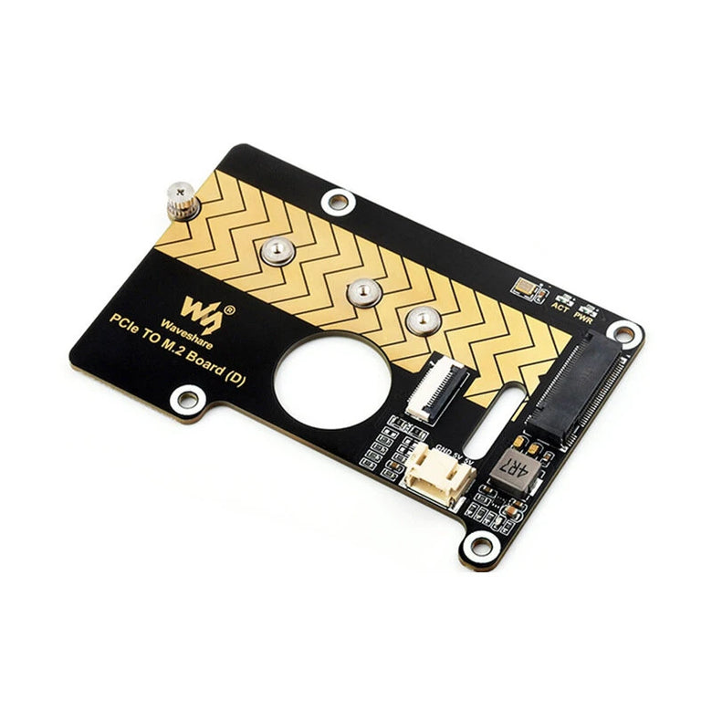 Raspberry Pi 5 PCIe To M.2 Adapter Board NVMe SSD Support High-Speed Data Transfer 2280 2260 2242 2230 Sizes 8Gbps