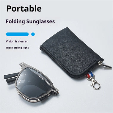 Unisex Portable Foldable Polarized Sunglasses Lightweight Stylish HD  UV400 Sun Glasses for Outdoor Travel Daily