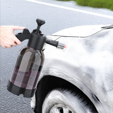 2L Car Washer Handheld High Pressure Foam Car Wash Liquid Spray Bottle Hand Pump Foam Sprayer for Car Window/Body Cleaning