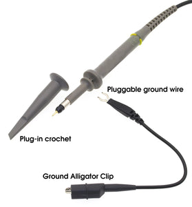 DANIU 1 Set P6100 DC-100MHz Oscilloscope Probe 100MHz Scope Clip Probe for Tektronix