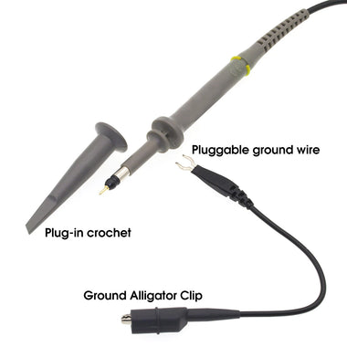DANIU 1 Set P6100 DC-100MHz Oscilloscope Probe 100MHz Scope Clip Probe for Tektronix