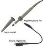 DANIU 1 Set P6100 DC-100MHz Oscilloscope Probe 100MHz Scope Clip Probe for Tektronix