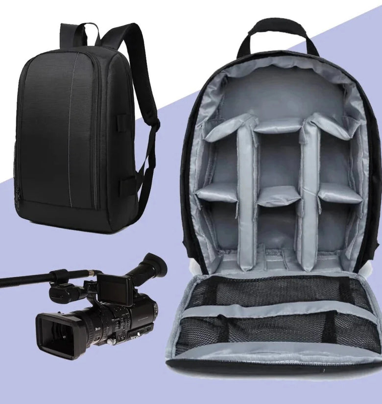 Multifunctional Detachable Professional Camera Bag Travel Video Digital Camera Waterproof Backpack Outdoor Photo Storage Bag Case