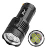 BIKIGHT High Brightness Diving 4 Modes Super Brigh Flashlight Professional Aluminum Scuba Lantern 200M IPX8 Waterproof 5*T40 LED Underwater Torches