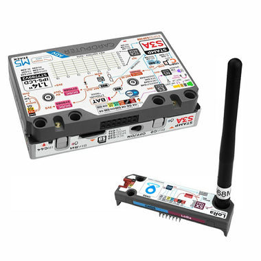 M5Stack Cardputer Adv + Cap LoRa 1262 ESP32-S3 Programmable Computer 56 Key Keyboard 1.14 Inch LCD Display GPS Antenna 868-923MHz GNSS Positioning IoT Communication