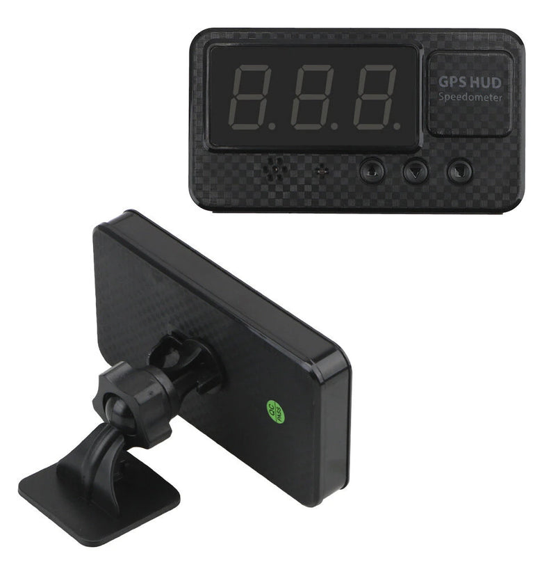 Car Head Up Display GPS Speed Measurement Speeding Alarm Mileage Statistics Instrument GPS HUD Speedometer