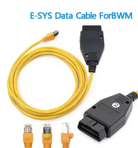 Eth Net Esys Cable Enet Refresh Interface Cable E-Sys Icom Encoding F Series For BMW F-Cars Enet Esys Data Cable Car Programming Brush Hidden Cable
