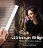 USB Charging 40cm LED Night Light 3 Color Adjustable 80LED 9 Levels Brightness Adjustment for Live Streaming Vlogging Makeup Photography