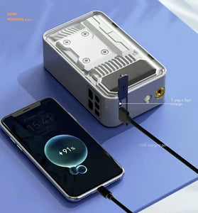 4000mah 150PSI Digital Display Portable Car Air Inflator Motorcycles Bicycle Tyre Wired Inflatable Pump