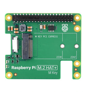 Raspberry Pi PCIe to M.2 HAT High Speed Expansion Adapter Supports NVMe Protocol M.2 Solid State Drive with 16P Cable