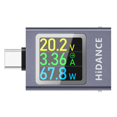 ATORCH HDC-085C USB Type-C Tester LED Display Voltmeter Ammeter DC Current Voltage Meter Power Bank Charging Tester DC 4.5-50V 0-12A 600W