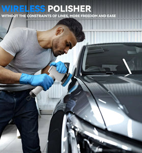 Wireless Portable Electric Car Polisher 3 Speed Adjustable IPX8 Waterproof Rechargeable Multi-Functional Scratch Remover